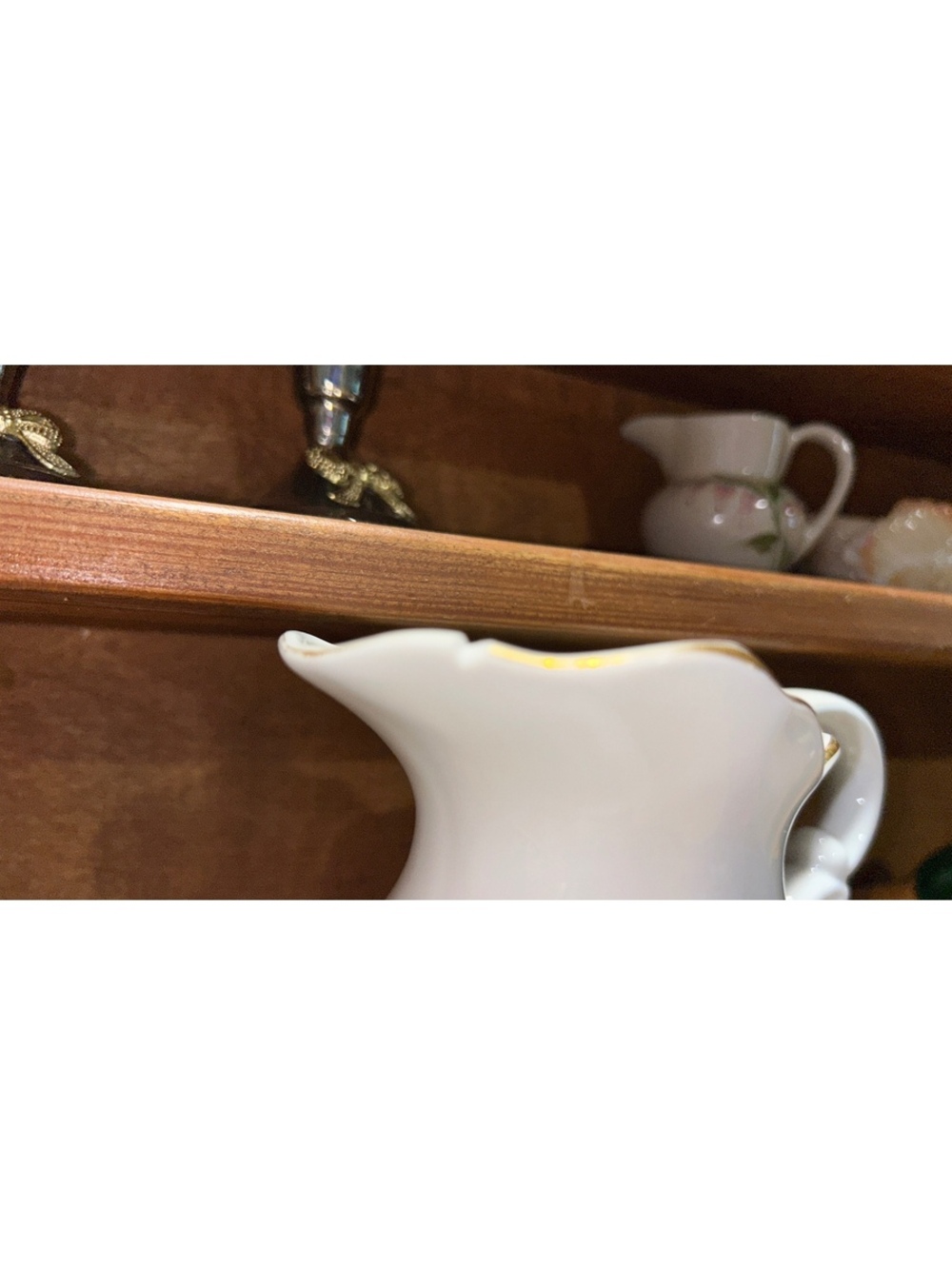 Small Floral Pitcher - Picture 2 of 3